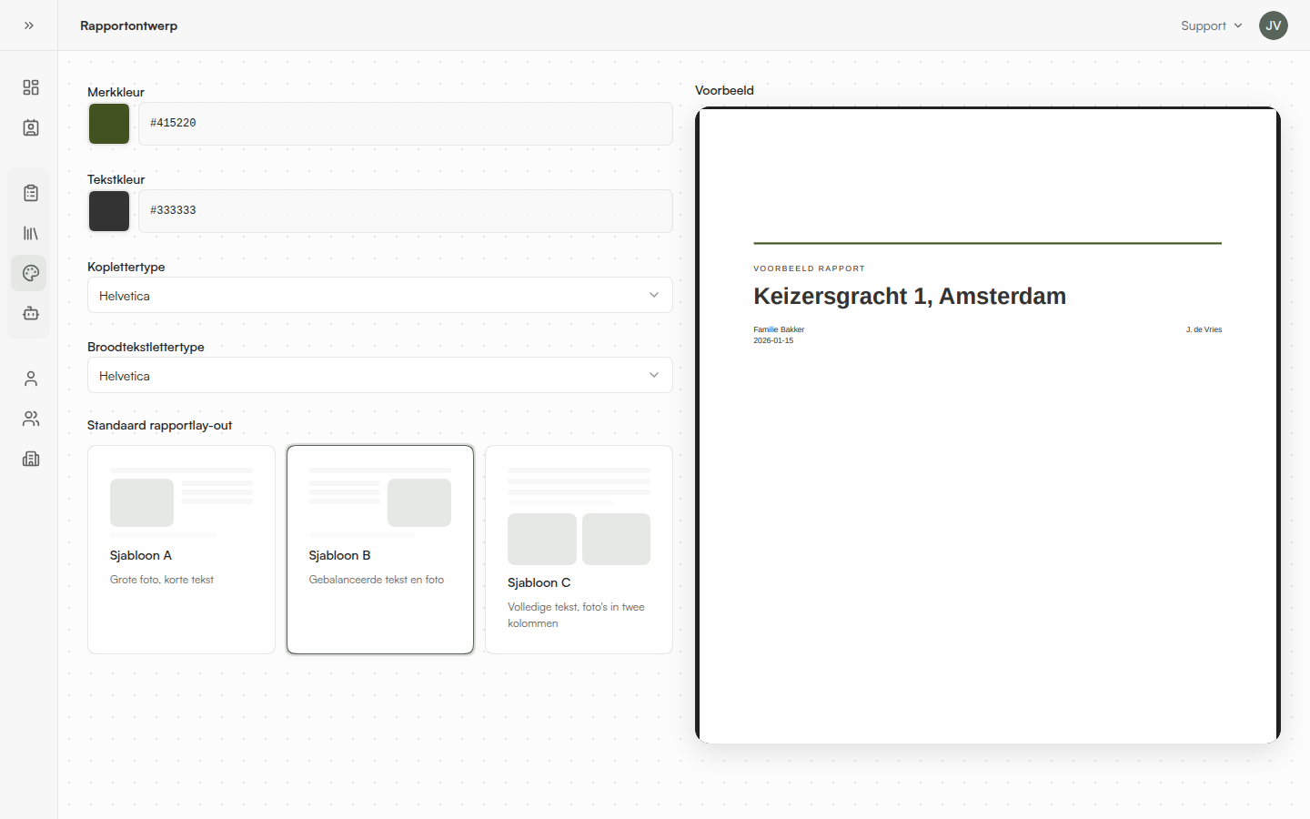 Report design